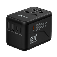 lencent universal travel adapter 100w